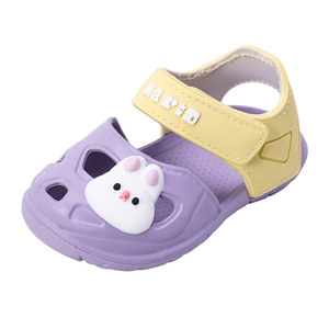 Children's hole shoes baby boy baby slippers one year old boy girl sandals girl summer beach waterproof