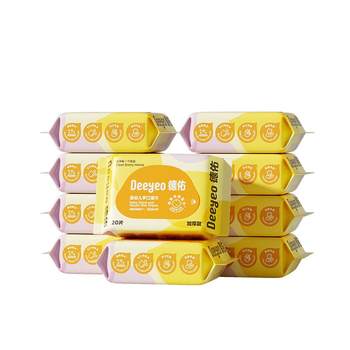 
Deyou 20 baby wipes for hands and mouth