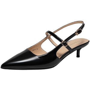 
Qianbaidu Kitten Heel Baotou Fashion Sandals Women's Summer New Commuting Sandals