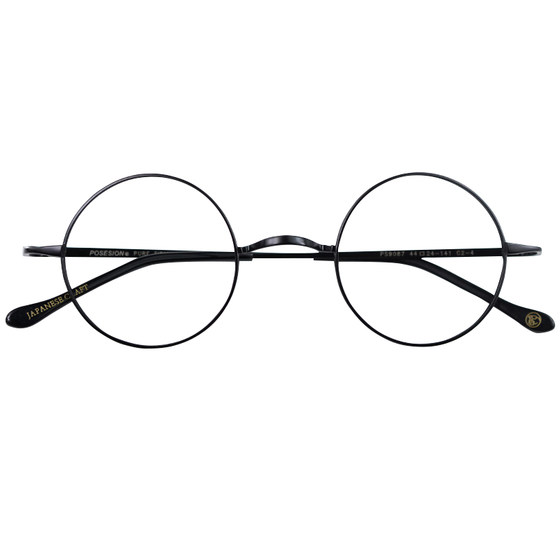 
POSESION pure titanium light fine retro small round frame glasses frame gentle round metal glasses frame myopic men and women