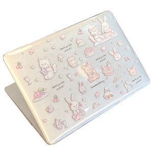 
2025 new macbookair protective case m4 case suitable for Apple pro protective case laptop 13.3 inch 15 inch mac computer ultra-light 13.6 accessories 14 transparent anti-fall m3 soft case