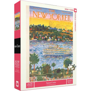 
In stock NEW YORKER New Yorker Sunset Cruise Puzzle 1000 pieces imported from the United States adult educational toys
