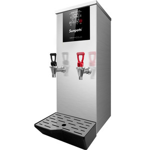 Open water heater commercial hot and cold water double -headed step -type boiling water machine full -automatic restaurant bar restaurant heating water heater