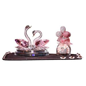 Car Swing Goddess Crystal Crystal Swan Car Perfume Advanced Women's Car on the Car Decoration of Fashion Car Interpretation
