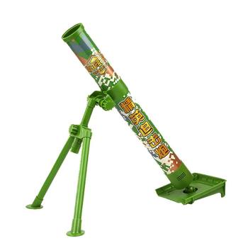 Children's mortar toy rocket launcher cannon missile model