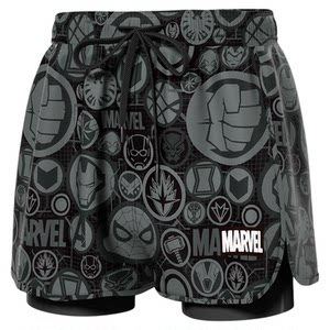 
Marvel swimming trunks men's men's adult youth hot spring bathing suit double layer anti-embarrassment boxer 2026 new style