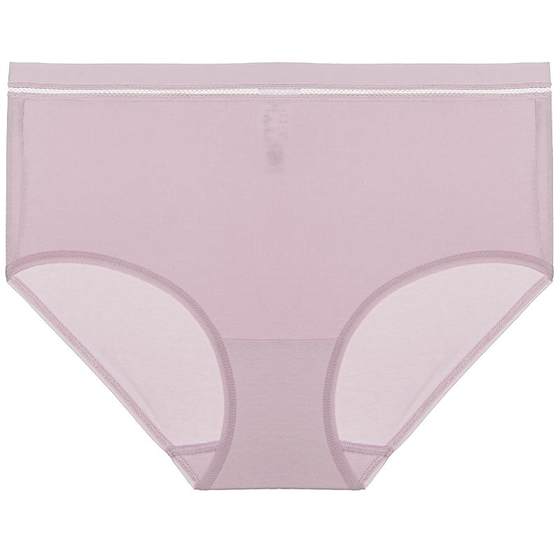 
Ai Amour underwear women's solid color one-piece soft buttocks antibacterial cotton resist thin breathable high-waist boxer pants