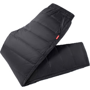 
Flying in the Snow Men's Down Jacket Winter Wear Thickened Cold-Resistant Warm Pants Middle-aged and Elderly Father's Wear Down Liner Pants