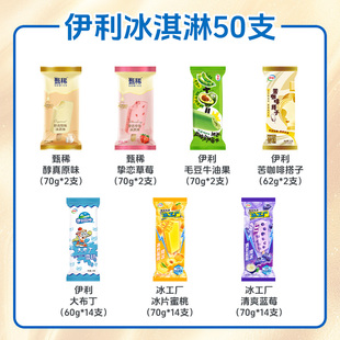 伊利【50支甄稀雪糕冰淇淋组合装】