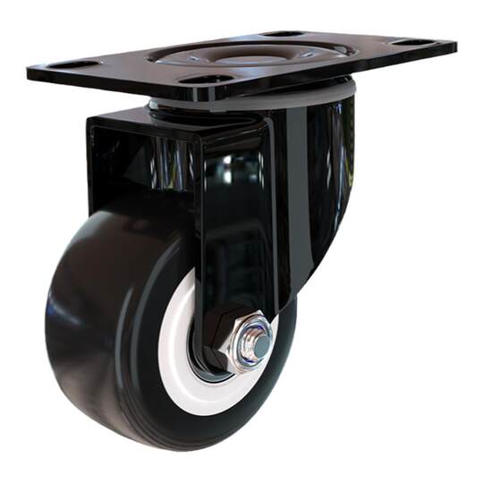 Polea Giratoria 2 1/2" Soporte Hasta 250 Kg