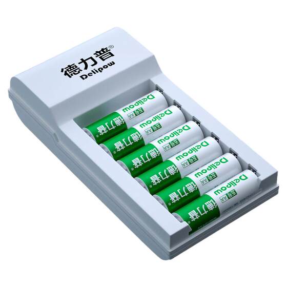 
Delipu rechargeable battery No. 5 large capacity set toy No. 57 aa universal charger 1.2vAAA No. 7