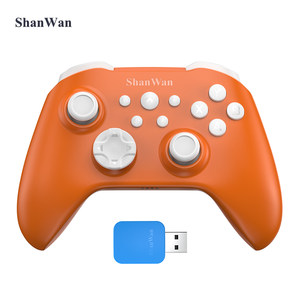 
Shanbend Gamepad Q34B Wireless Bluetooth SwitchPC Universal Stardew Valley Mario Horizon Black Goku Myth Live Football Special Gyroscope Dual Hall Rocker Xbox Layout