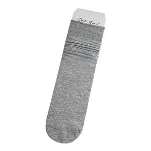 
White piles of socks for women 2026 new popular cotton socks deodorant mid-calf women's boneless socks summer thin gray