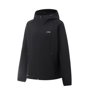 
Li Ning Sports Windbreaker Women's Water-Repellent Warmth Locking Plus Velvet Outdoor Commuting and Running Versatile Jacket AFDVB70
