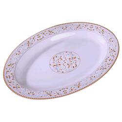 Qinglong ceramic household 12-inch large fish plate