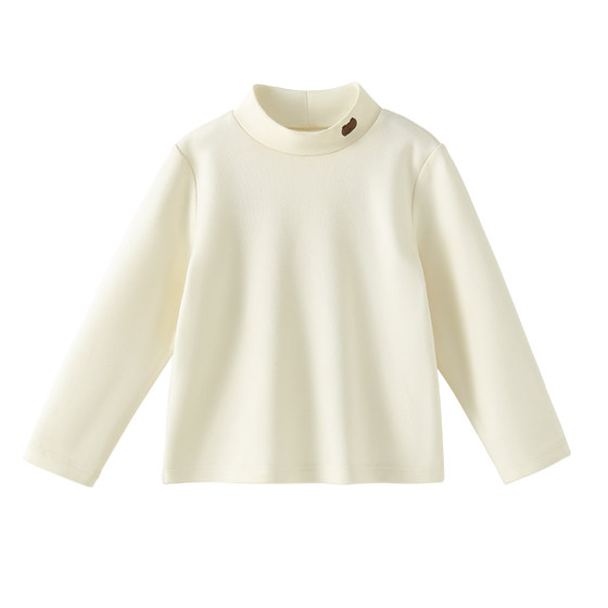 
Betis children's bottoming shirt baby warm top with long sleeves autumn and winter boys and girls half turtleneck T-shirt category a