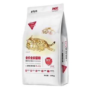 
Enjoy cat food tuna kudzu root seaweed 10kg beef glutinous rice full price universal nutrition cat staple food bag 20*0.5kg