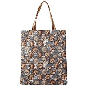 
Danny Bear/Danny Bear Canvas Bag Bear One-Shoulder Shopping Bag for Women Lightweight, Casual and Versatile 0115008