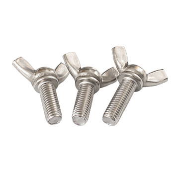 304 stainless steel butterfly hand-tight screw

