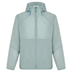 
adidas Adidas cool sports casual hooded thin jacket 2026 summer men's woven jacket KR2512