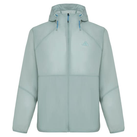 
adidas Adidas cool sports casual hooded thin jacket 2026 summer men's woven jacket KR2512
