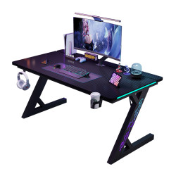 Solid wood titanium halberd s3 gaming table carbon fiber home bedroom can clamp mechanical arm two-section split board computer table desktop