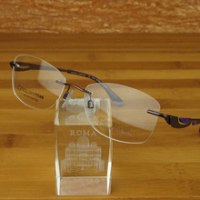 Sharmont Charmant Высококачественные очки Женские очки без рамки EX титановая рамка для глаз CH10612