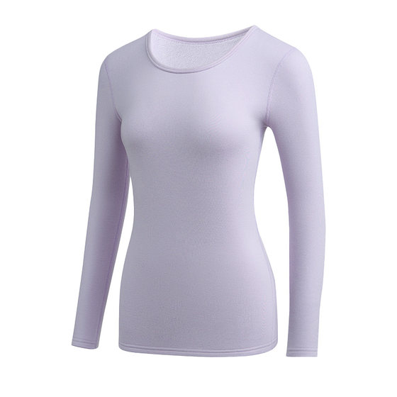 都市丽人无痕保暖内衣女套装加绒发热新款冬贴身内搭打底秋衣秋裤