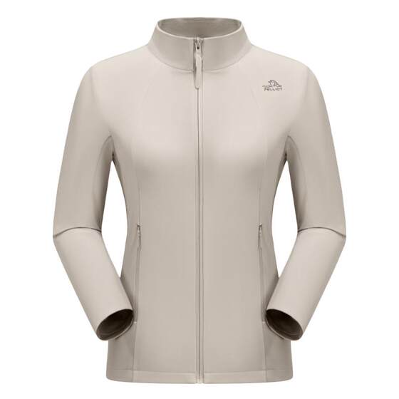 
Pelliot Soft Shell Jacket Women's Outdoor Windproof Waist Casual Jacket Top Wear-Resistant Hiking and Mountaineering Sports Jacket