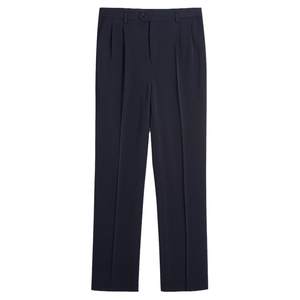 Playboy new autumn new loose double folds pants men middle age plus fertilizer increase trousers high waist deep crotch suit pants
