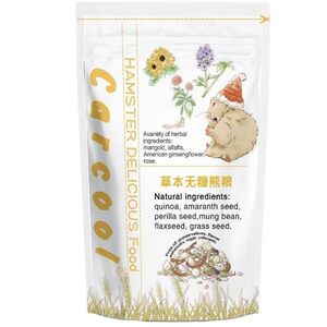 
New version of Kaku herbal bear food dwarf hamster food synthetic food nutritional supplement food mixed food brand teething snack feed