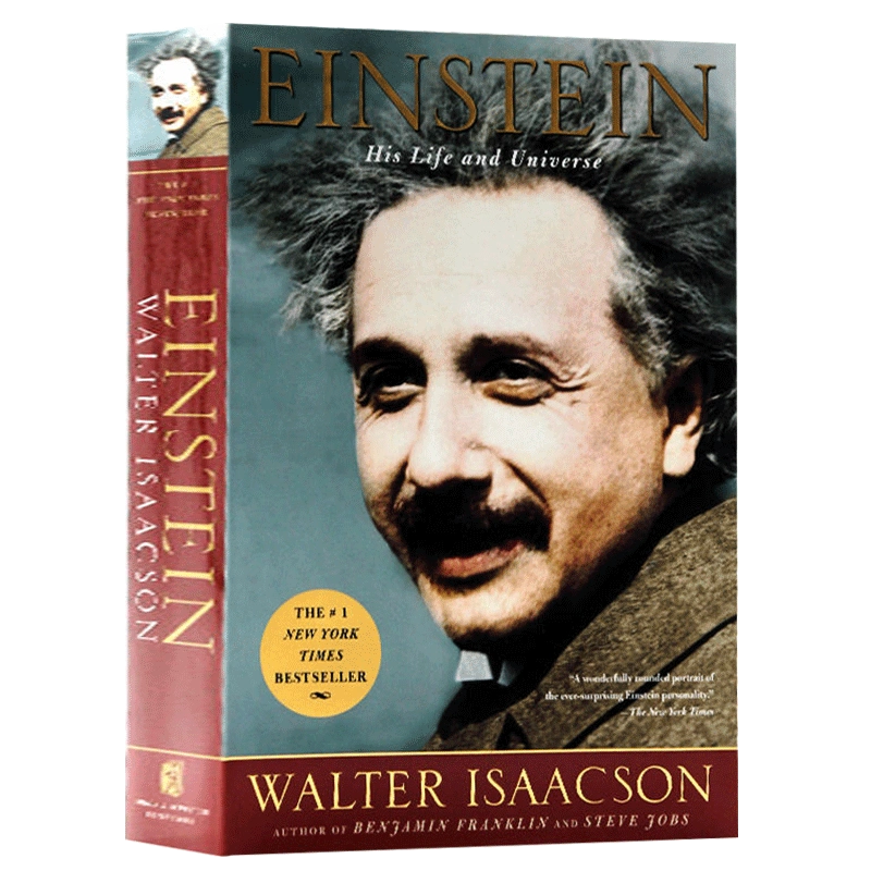 Einstein: His Life and Universe 英文原版人物傳記愛因斯坦傳英文版愛