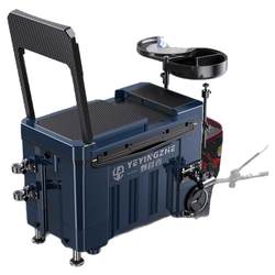 Camper 2025 new fishing box complete set of wheeled ultra-light fish bucket fishing gear equipment multi-functional fishing box platform fishing box