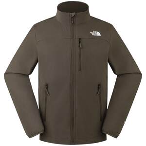 
TheNorthFace North Face Soft Shell Jacket Men's Outdoor Windproof Jacket Stand Collar Anti-spill 26 Spring 8GVQ