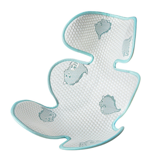 
Special cool mat for children's safety seats in summer baby stroller iced bean cool mat for baby cart dining chair ice silk mat