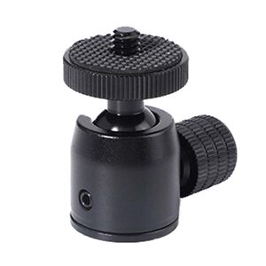 
Mobile phone live support 360 rotating gimbal floor stand selfie stick mini aluminum alloy fixing clip accessories