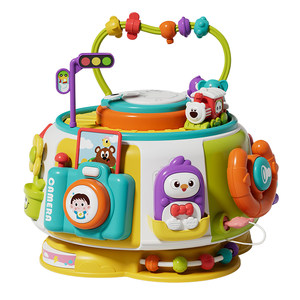 
Baby Game Table Busy Six Polyhedron Children's Early Education Puzzle Toddler Toys 0-1 Years 2 Birthday Gift 3