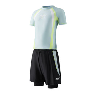 
361 degree children's swimsuit boys medium-sized children and teenagers split 2025 new boys swimsuit swimming trunk suit