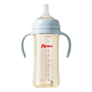 
Menghe PPSU baby bottle, duckbill straw cup, direct drinking material, fall-resistant material, over one year old, third generation, large capacity 330ml