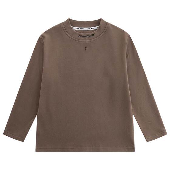 
Little Elephant Ham children's clothing boys' bottoming shirt children's winter clothing with half turtleneck 2026 new boys' long-sleeved T-shirt