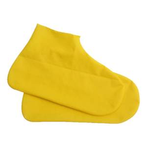 Latex waterproof shoe cover silicone non -slip rain shoe case thickened wear -resistant outdoor waterproof shoe case rainfall men's and female rain boots cover
