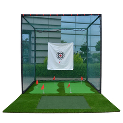 Golf Golf Practice Net, Professional Hitting Cage, Swing Practice Device And Putting Green Set