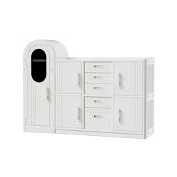 Baby feeding table storage cabinet baby supplies storage rack children toy storage rack wardrobe storage cabinet