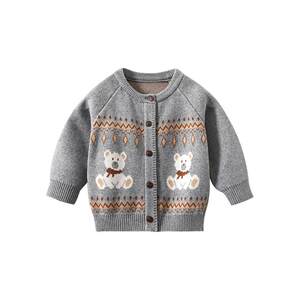 
BETUS Children's Sweater 2026 Pure Cotton Girls Boys Sweater Spring Autumn Knitted Sweater Jacket Baby Sweater S