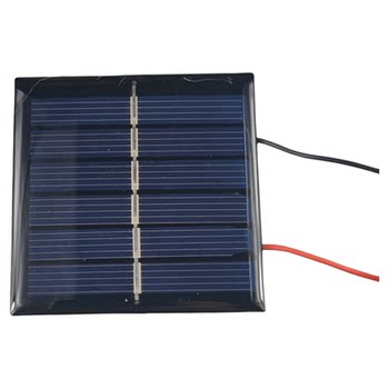 Solar panel Epoxy board 3v toy round battery panel small single polycrystalline silicon photovoltaic module
