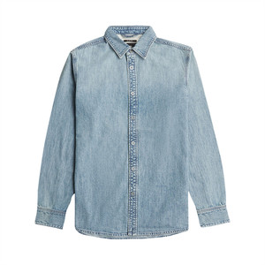 
G-STAR RAW quality stiff Clean men's slim long-sleeved versatile casual denim shirt trendy D27681