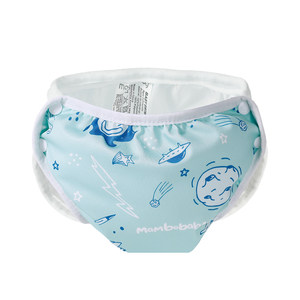 Baby swimming trunks Children's leakproof training swimming trunks Baby waterproof quick-drying pants reusable adjustable swimwear equipment