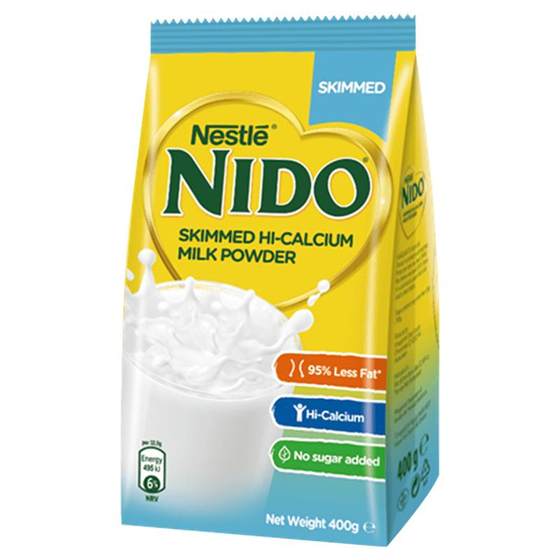 [Self -employed] Nestlé Nido imported milk powder dehydrated high -calcium high -protein low sugar milk powder 400g/bag