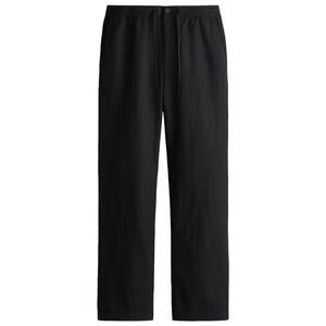 
HM men's casual pants 2026 summer new regular fit linen blended straight commuting trousers 1315984