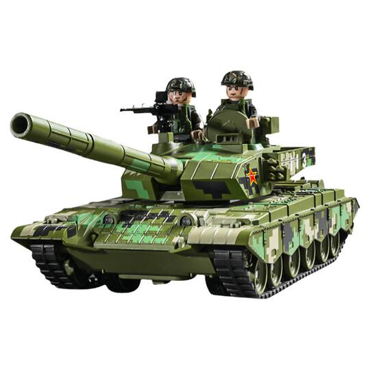 Model de Tank Principal de Aliaj Amoy Childhood - Jucărie Militară